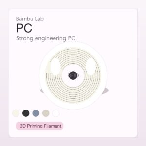 拓竹 Bambu PC 1kg 3D列印耗材