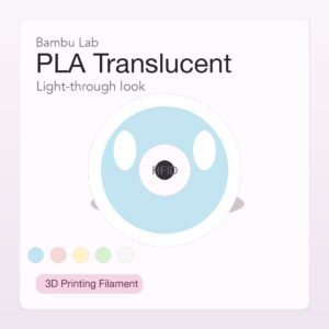 拓竹 Bambu PLA Translucent 1kg 3D列印耗材
