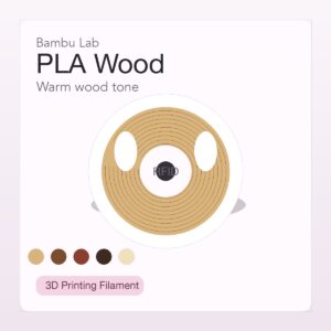 拓竹 Bambu PLA Wood 1kg 3D列印耗材